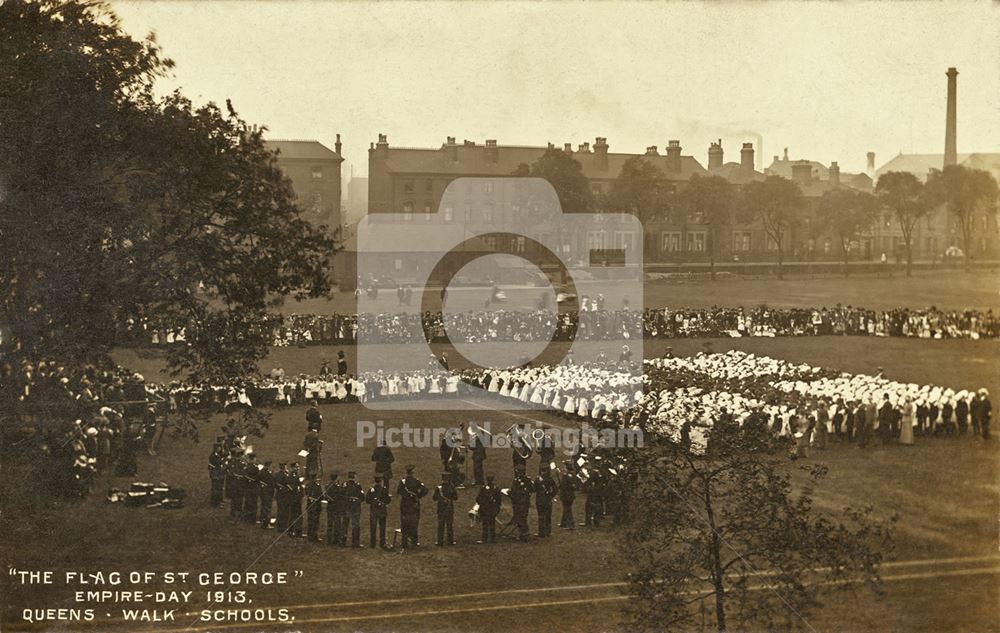 Empire Day, Queen's Walk Schools