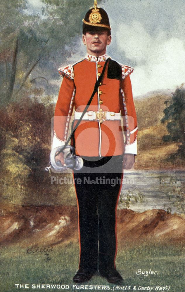 Bugler, Sherwood Foresters (Notts &amp;amp; Derbys Regiment)