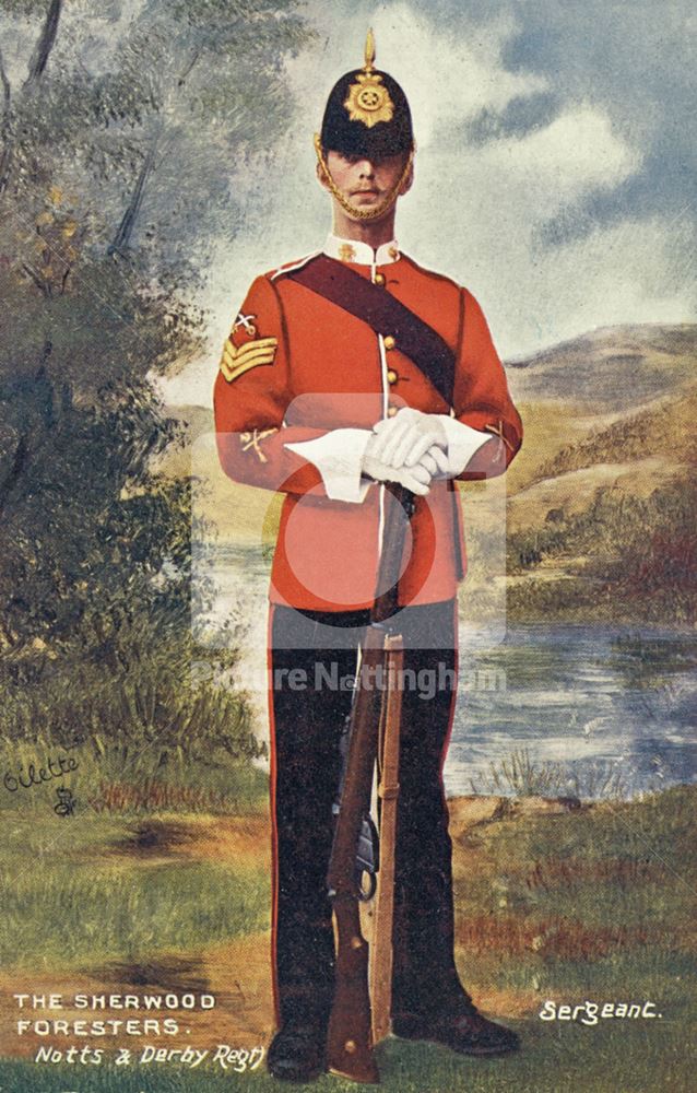 Sergeant, Sherwood Foresters (Notts &amp;amp; Derbys Regiment)