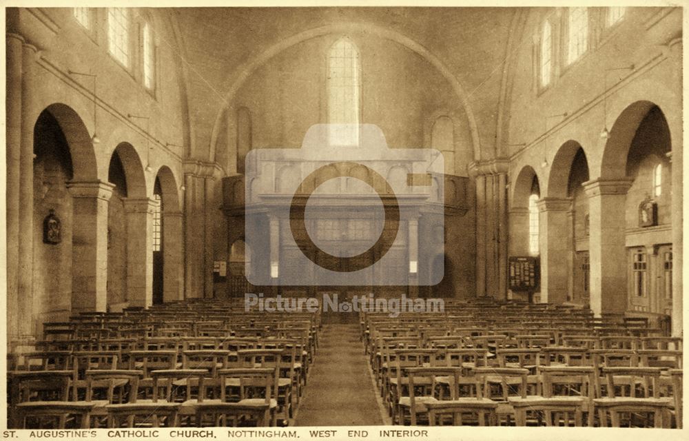 Interior, St Augustine's Roman Catholic Church