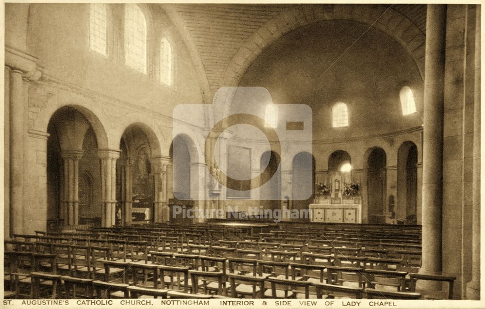 Interior, St Augustine's Roman Catholic Church