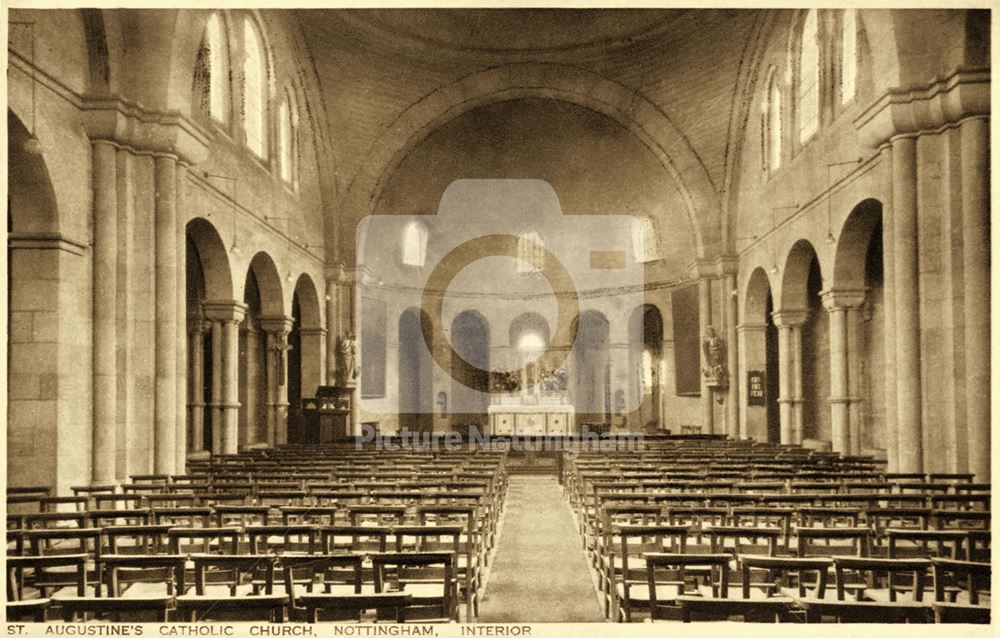 Interior, St Augustine's Roman Catholic Church