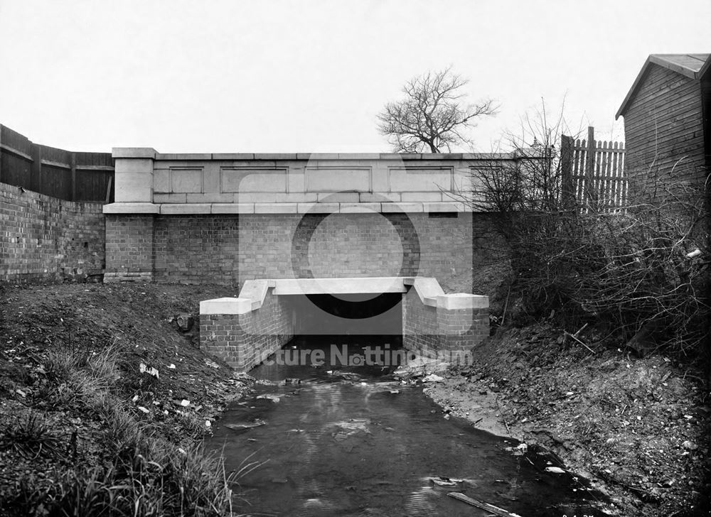 Culvert and Bridge on the Tottle Brook