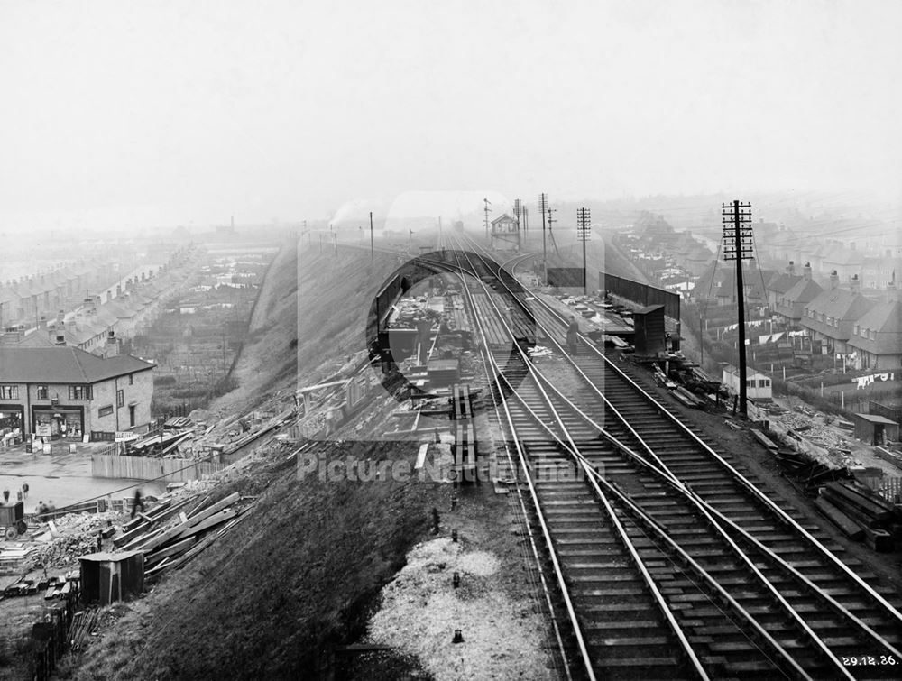 LNER Railway Bridge - Valley Road