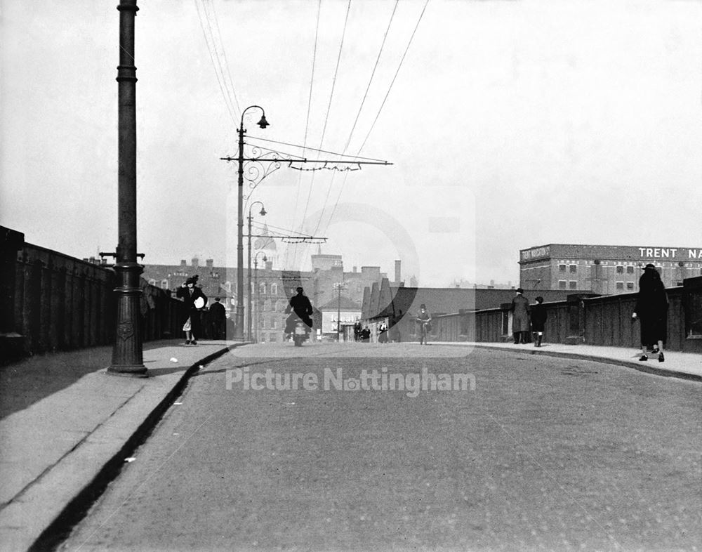 The LMS Railway Bridge - Wilford Road