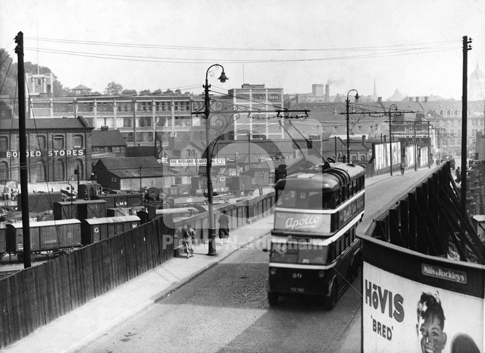 The LMS Railway Bridge - Wilford Road