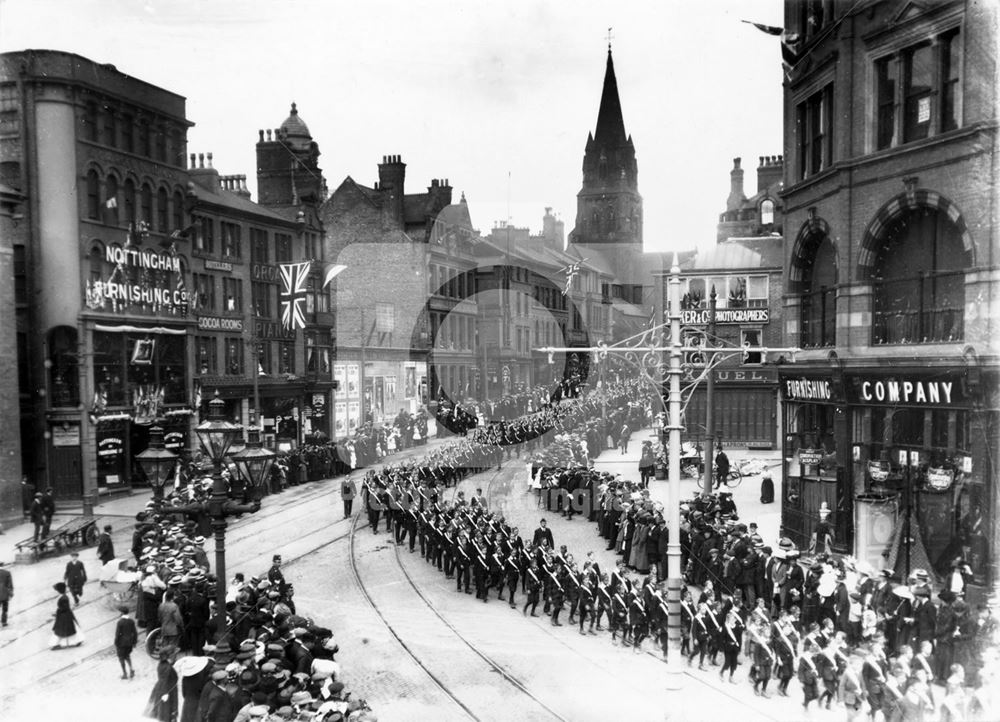 Celebrating the coronation of King George V and Queen Mary