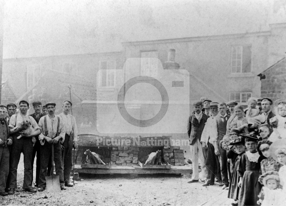 Sheep roasting, Queen Victoria's Diamond Jubilee