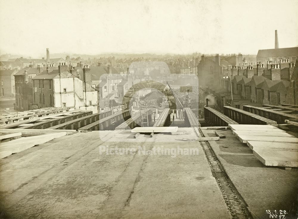 Extension to Abbey Bridge under construction