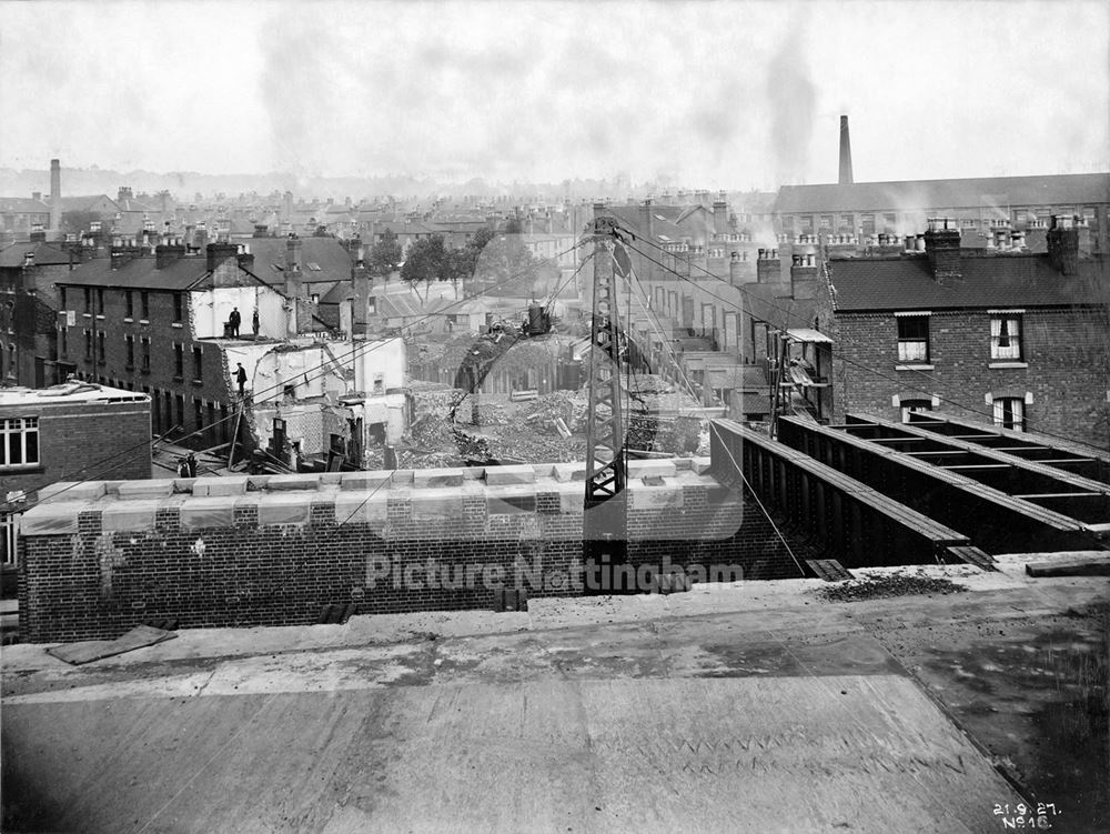 Extension to Abbey Bridge under construction