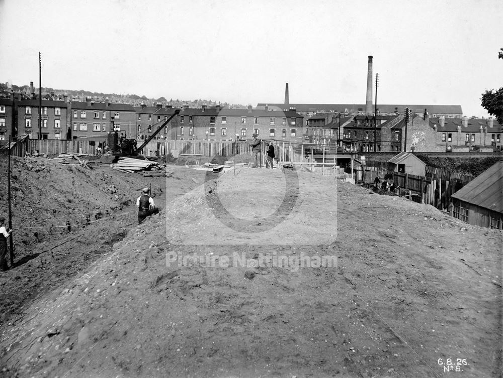 Extension to Abbey Bridge under construction