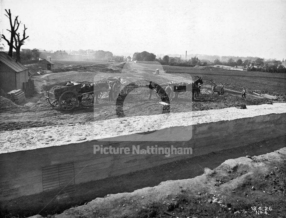 Extension to Abbey Bridge under construction