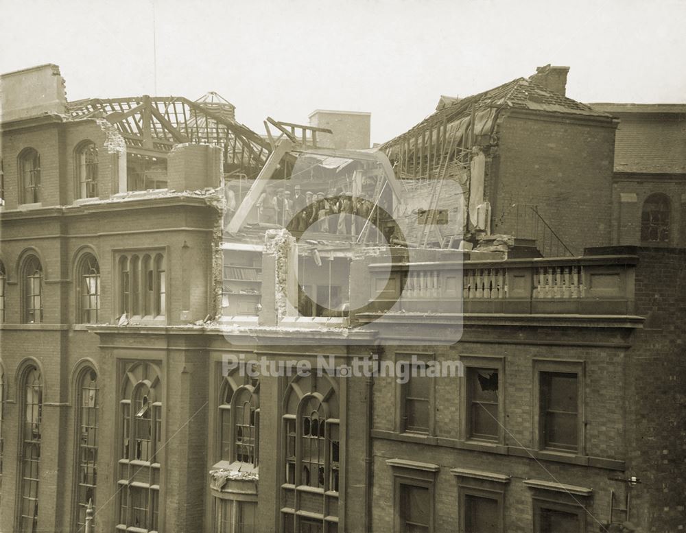 Bomb damage, Greyfriar Gate