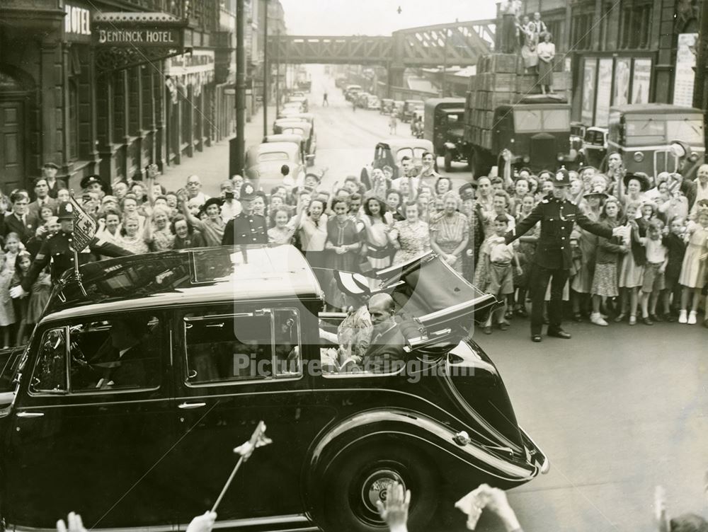 Visit of Princess Elizabeth