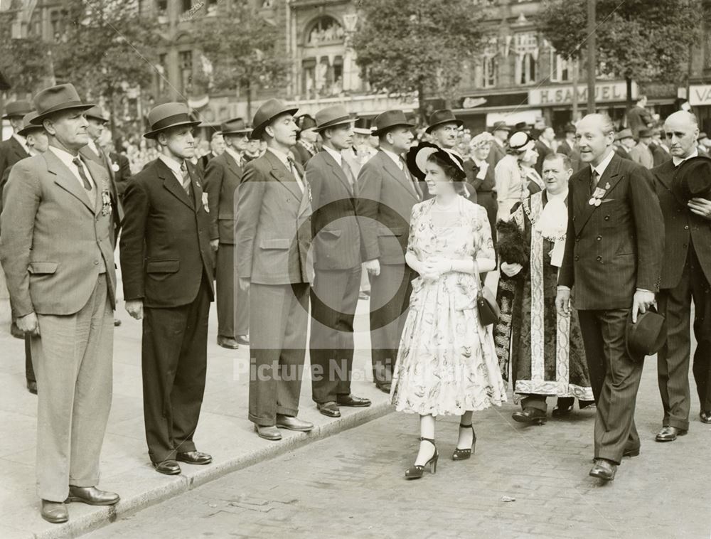 Inspecting Guard of Honour during Royal visit