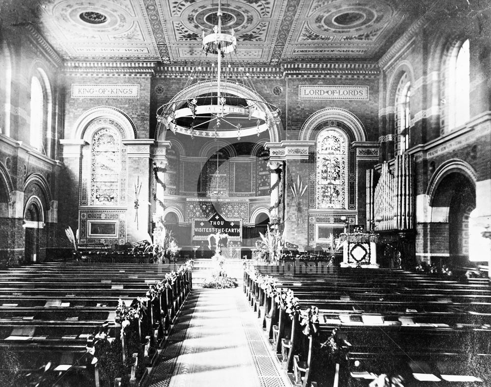 Interior of St Thomas' Church, Park Row