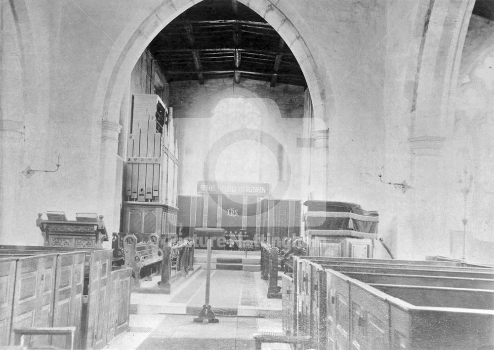 Interior of St Wilfrid's Church, Wilford