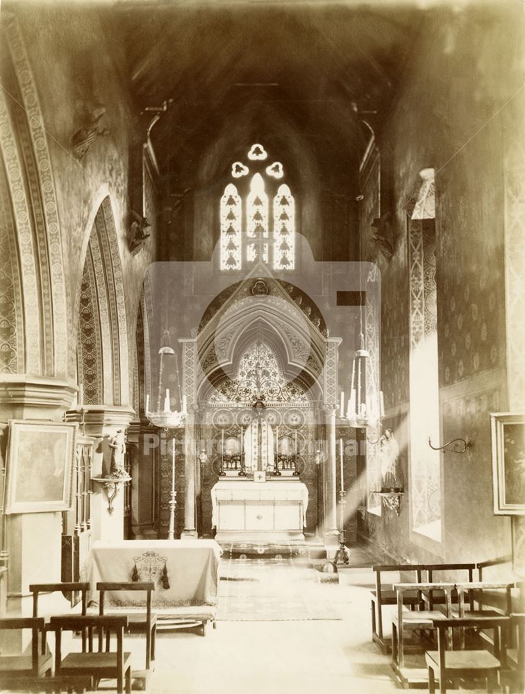 Guild of the Blessed Sacrament Chapel, St Barnabas Cathedral, Nottingham, c 1870s