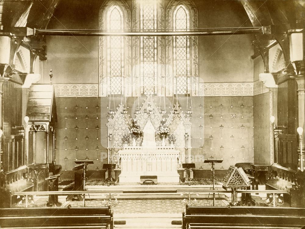 Interior of Catholic Apostolic Church