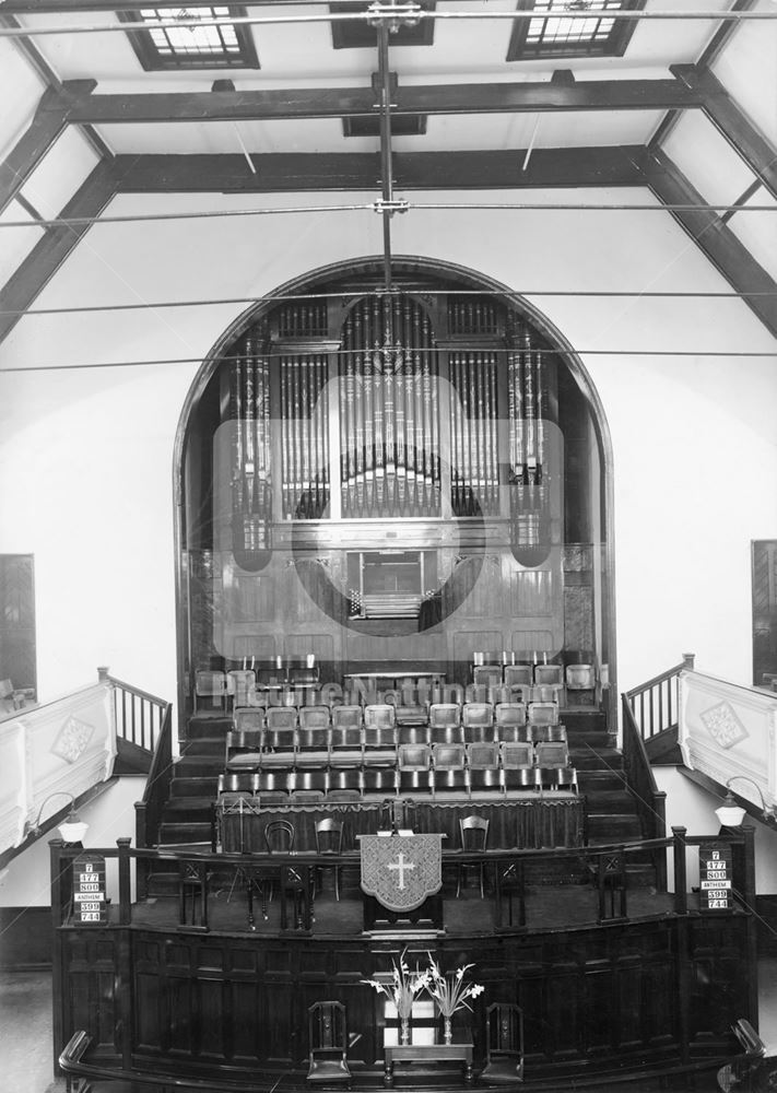 Interior of Bridgeway Hall Methodist Mission