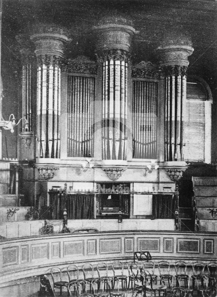 Organ, Halifax Place Wesleyan Chapel