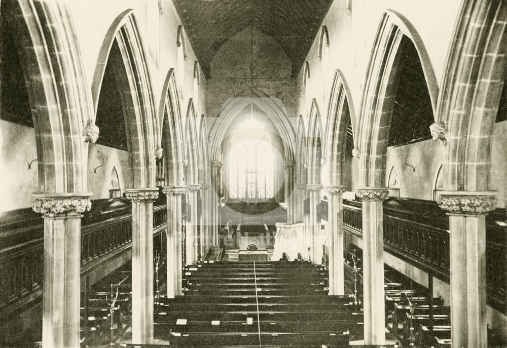 Interior of Derby Road Baptist Church