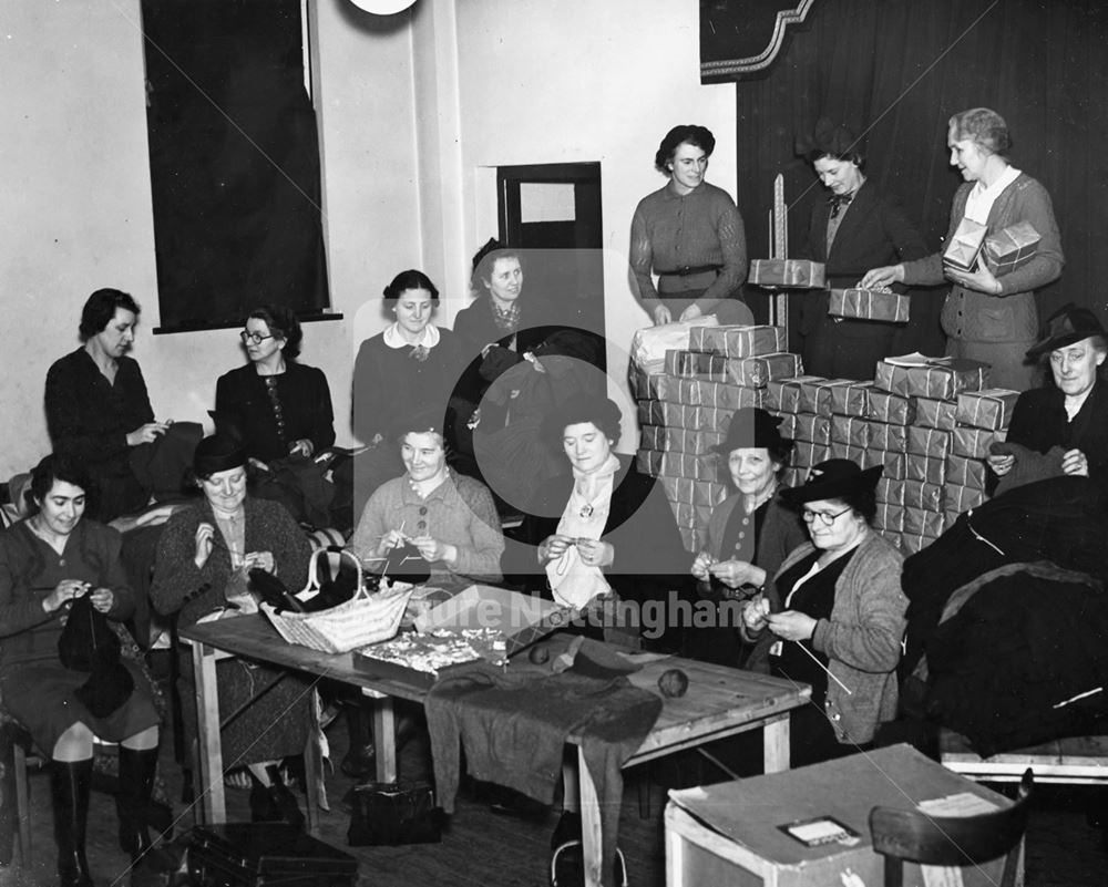 Women's Auxiliary Committee of the Nottingham Boy Scouts Association, Nottingham, 1939-1940