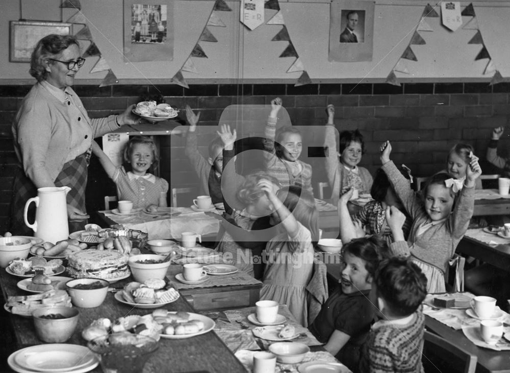 Mapperley Plains school, Plains Road, Mapperley, 1953