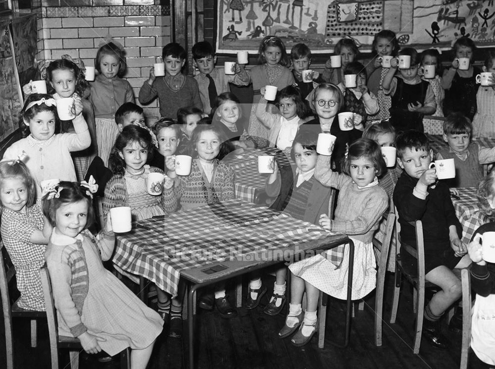 Hogarth infants school, Carlton Road, 1953