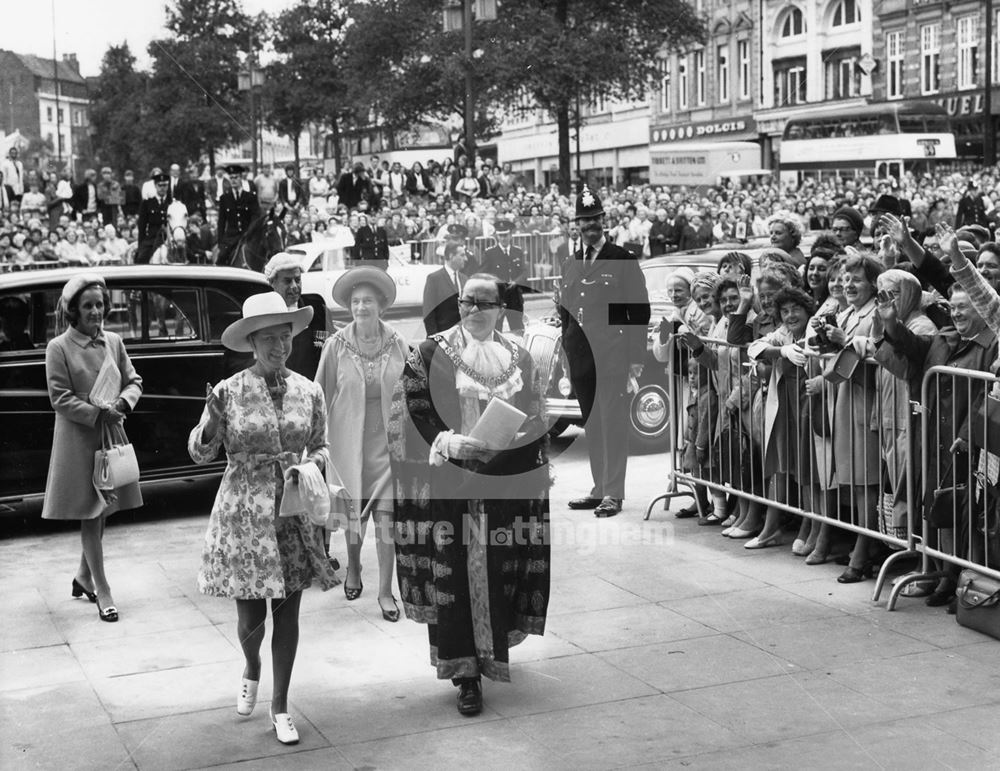 Nottingham festival, Old Market Square, Nottingham, 1970