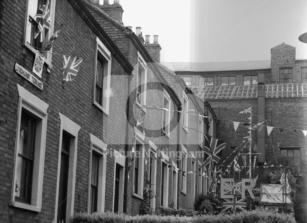 Coronation celebrations, Lyndhurst Terrace, 1953