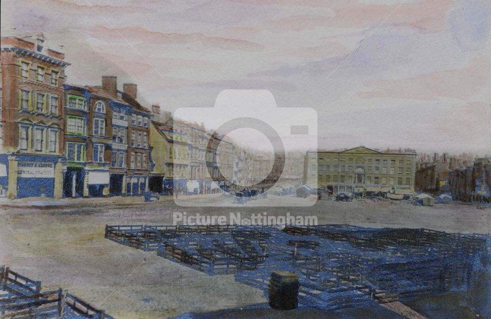 Cattle Pens, Market Place, Nottingham