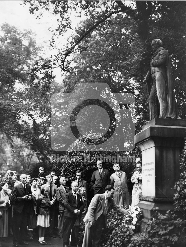 Statue of Feargus O'Connor, Arboretum, 1955