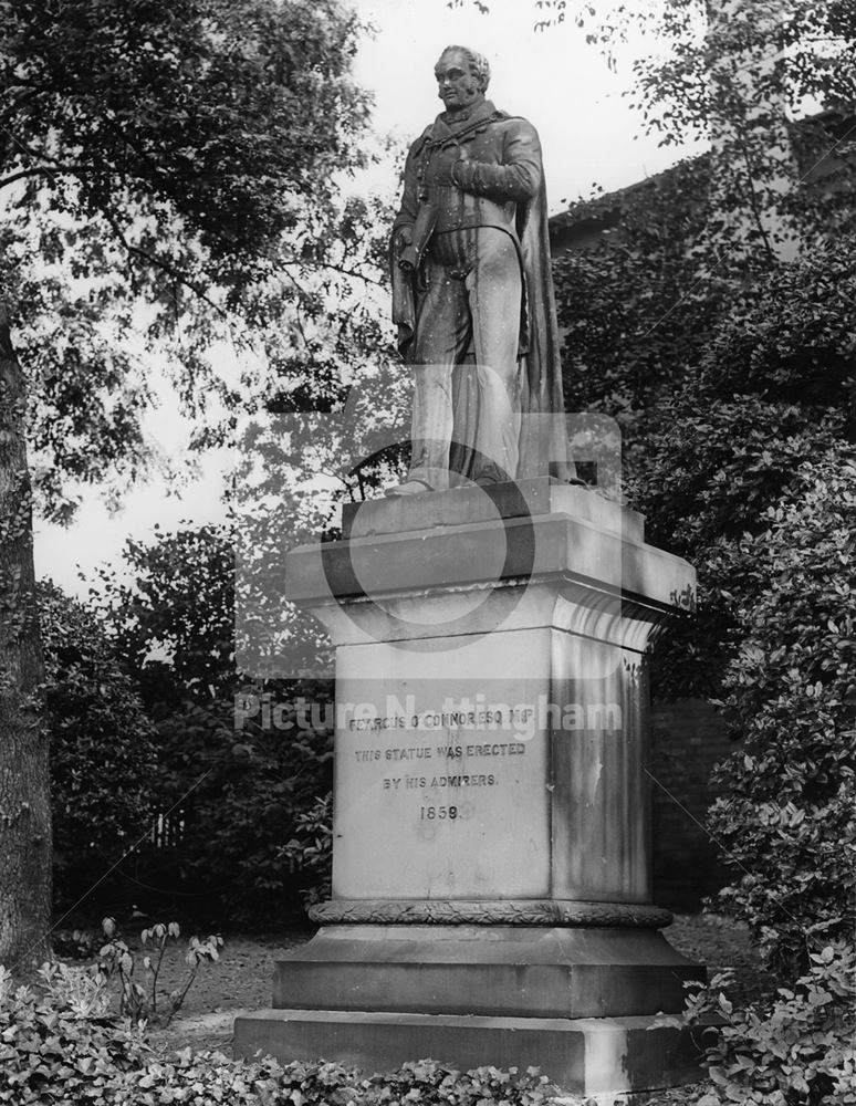 Statue of Feargus O'Connor, Arboretum, 1955