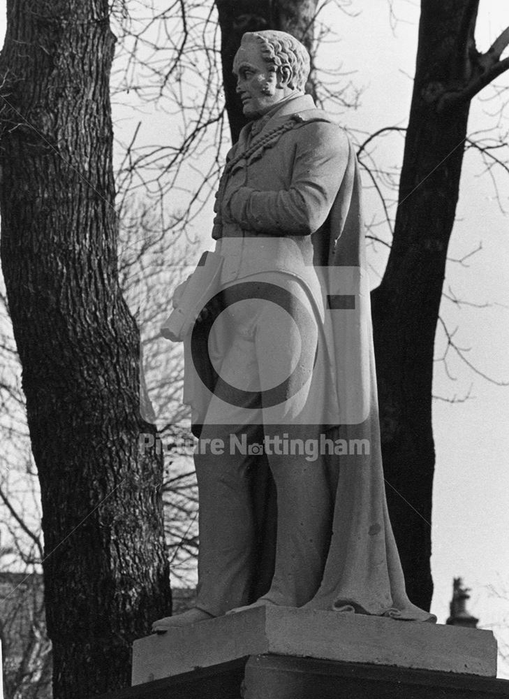 Statue of Feargus O'Connor, Arboretum, 1974