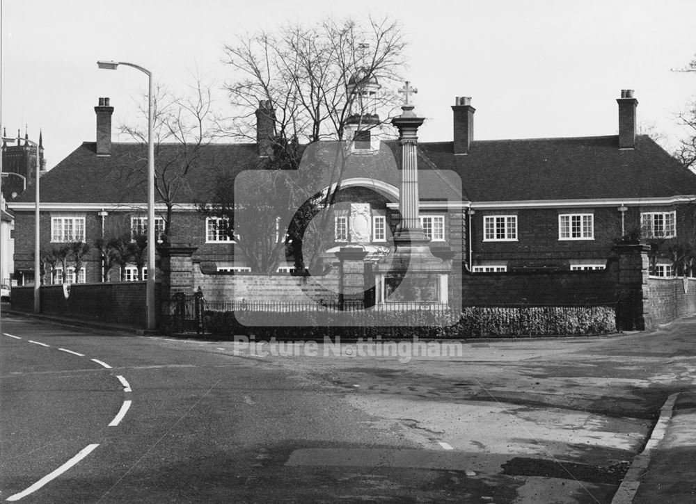 Albert Ball memorial homes, 1977