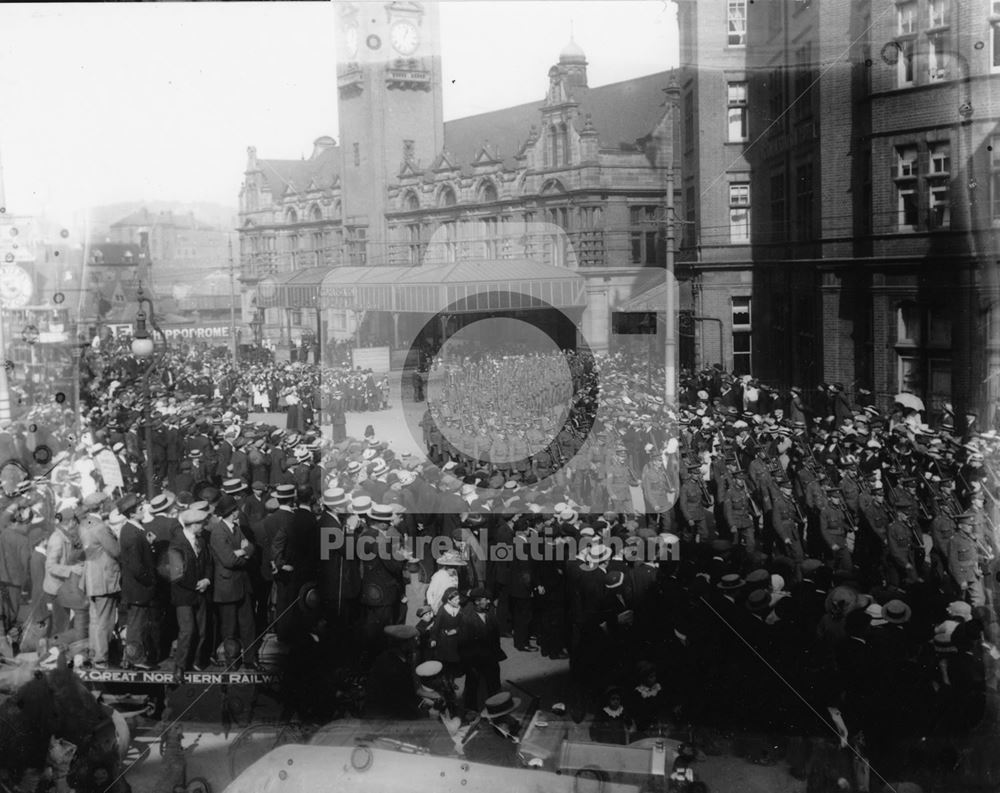 Sherwood Foresters Marching Past