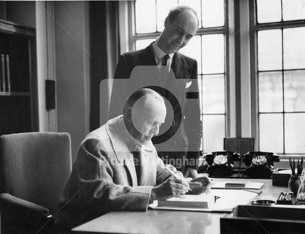 Eric Coates, Central Library, Nottingham, 1953