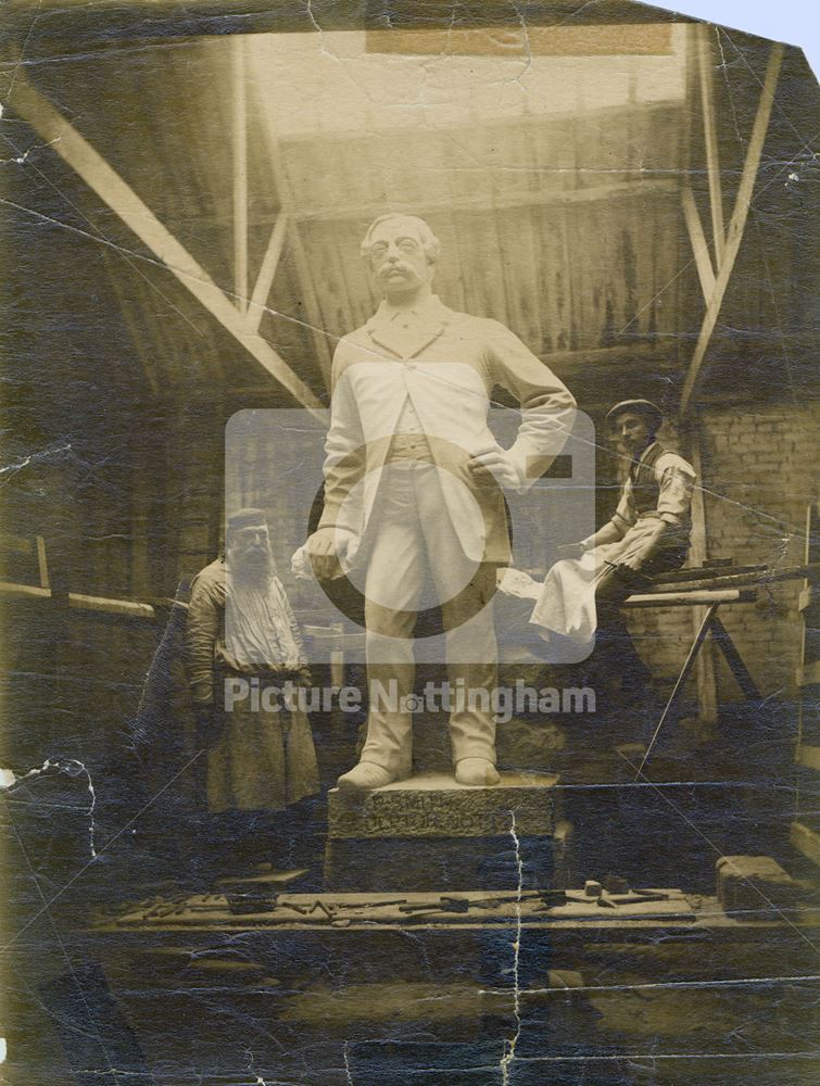 Sir Robert Jukes Clifton: sculptor W P Smith, Nottingham, c 1880