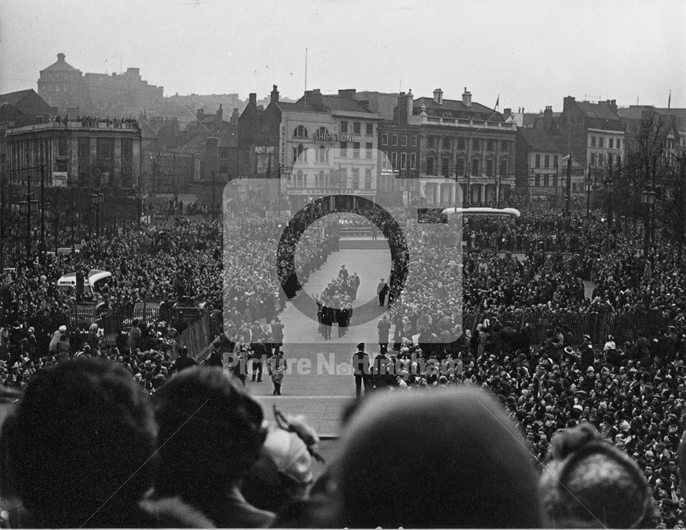 Nottingham Forest Football Club , Old Market Square, 1959