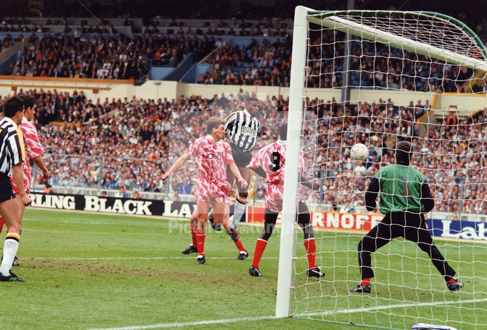 Notts County Football Club, Wembley Stadium, London, 1991