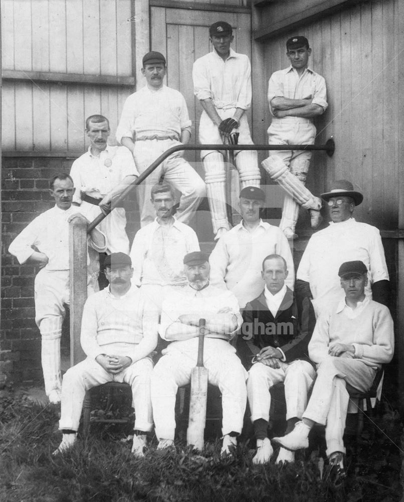 Sheriff's Cricket x1, Nottingham, 1917