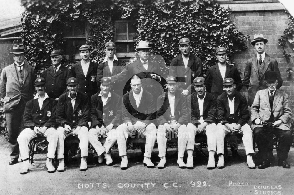 Nottinghamshire Cricket Club, 1922