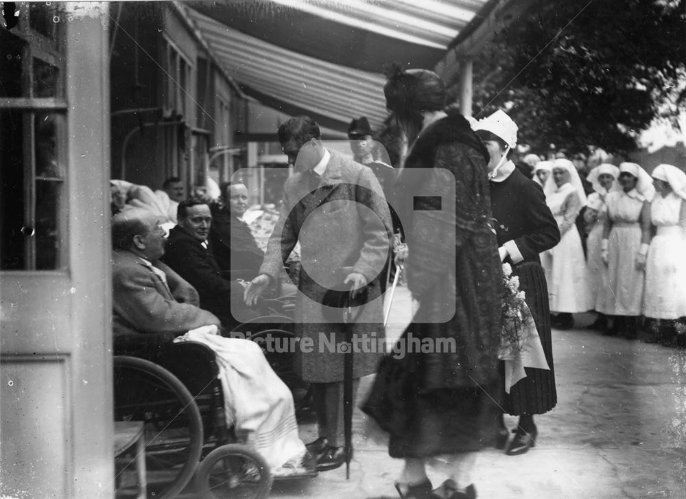 Ellerslie House Hospital, Gregory Boulevard, Hyson green, Nottingham, 1923