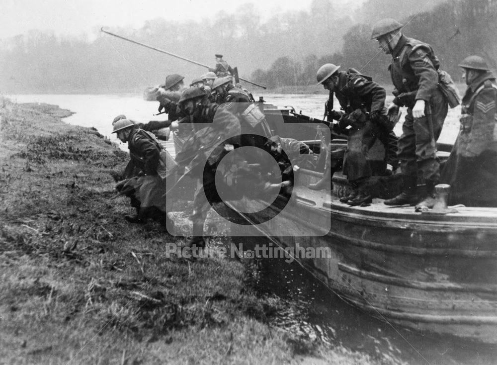 River Trent, World War II patrol, c1940