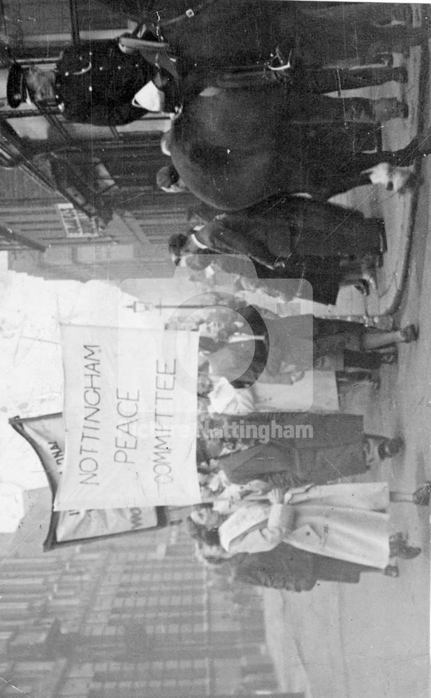 Peace committee parade, c1939?