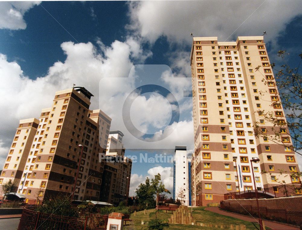 Woodlands Flats, Hartley Road, Radford, 1999