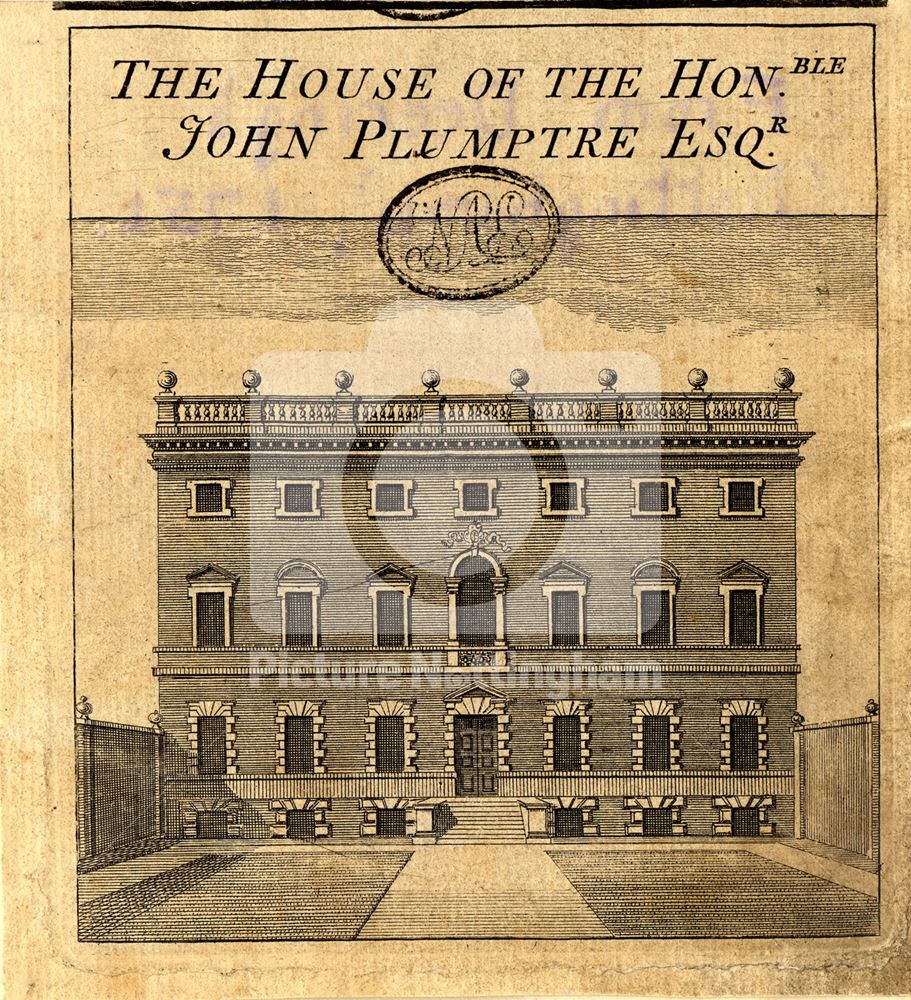 Plumptre House, Lace Market, 1751