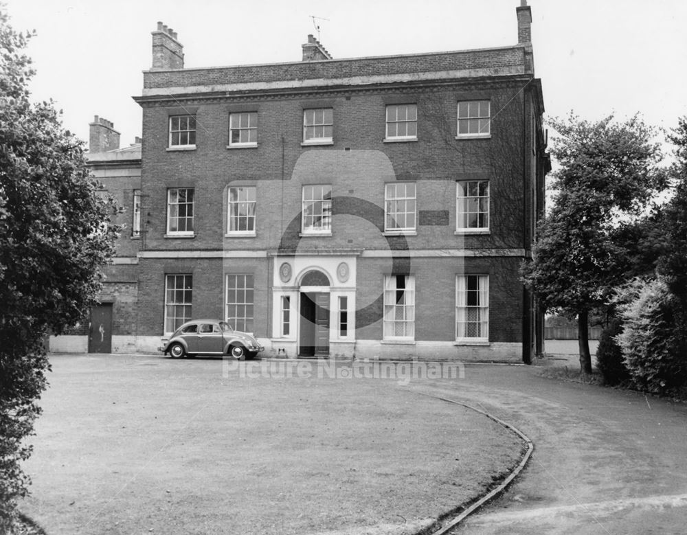 Wilford House, Clifton Lane, Wilford, 1963