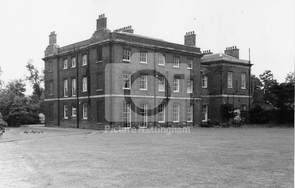 Wilford House, Clifton Lane, Wilford, 1963